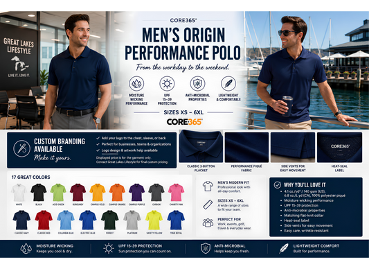 CORE 365 Mens Polo 88181