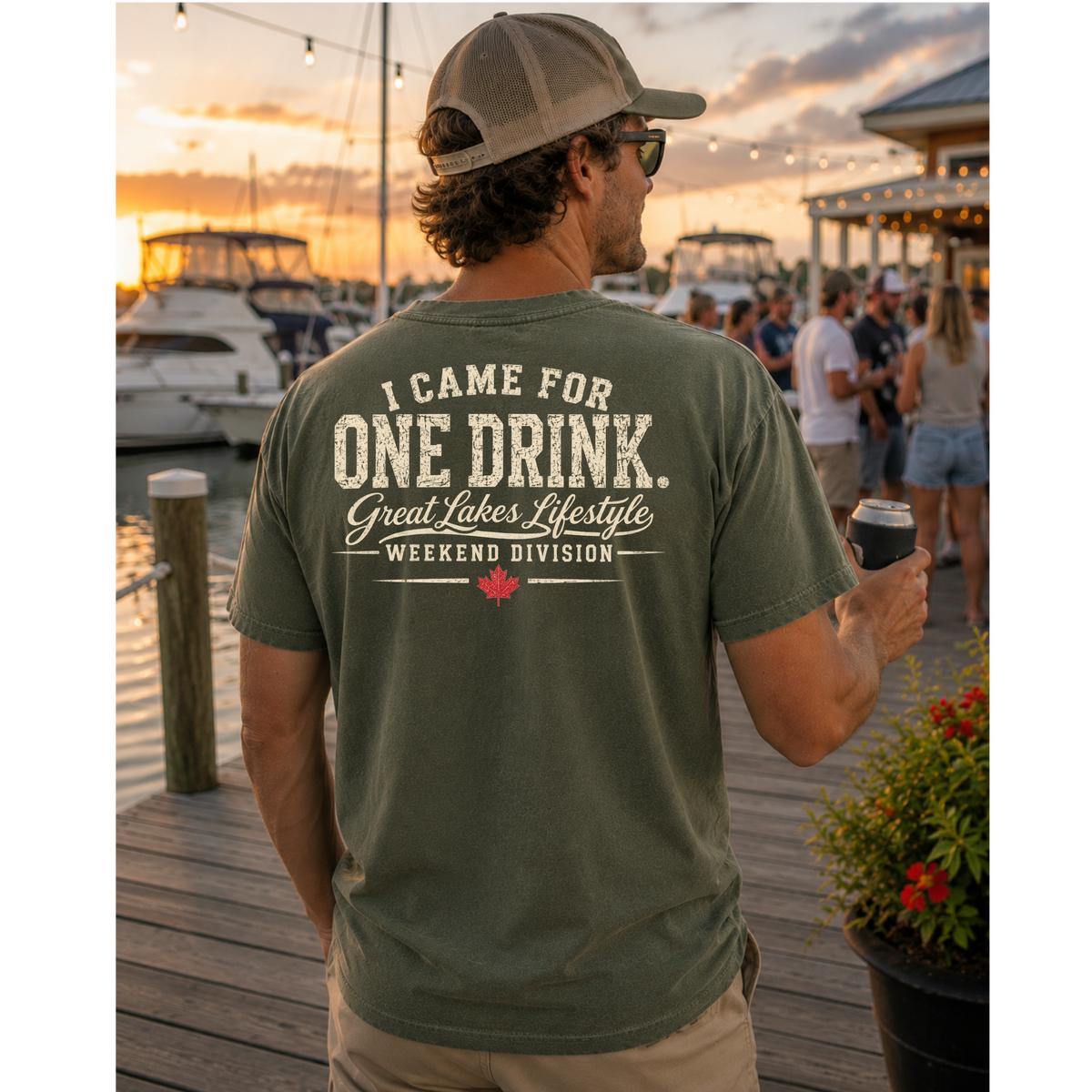 I Came for One Drink | Great Lakes Lifestyle Tee