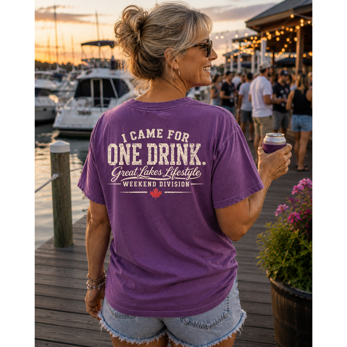 I Came for One Drink | Great Lakes Lifestyle Tee